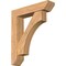 Ekena Millwork Westlake Slat Smooth Bracket w/ Offset Brace, Western Red Cedar, 7 1/2"W x 34"D x 40"H BKT0806X34X40WTL06SWR - alternate 1